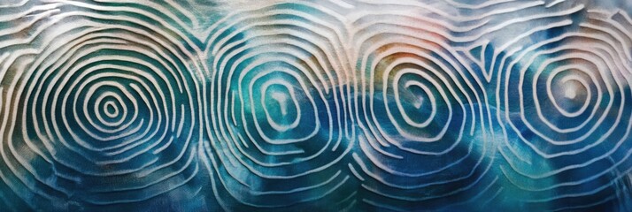 Patterns created by ripples on the surface of water captured in soft natural light during a calm day near a lake