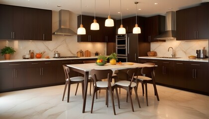 interior with kitchen