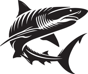 Shark silhouette