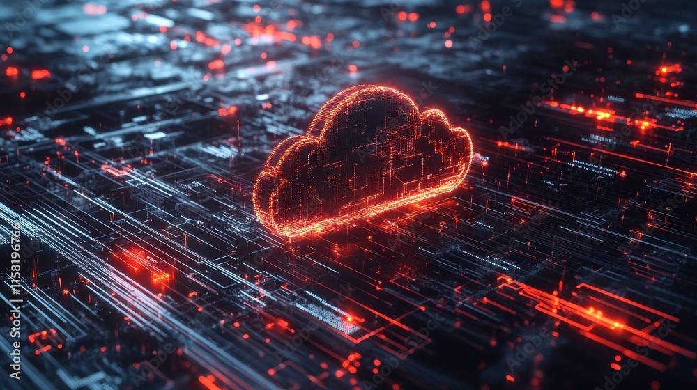 Poster Interactive Cloud Graphics for Digital Platforms
