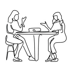 Meeting Point Accessories Graphic Design Line Art Vector Decoration