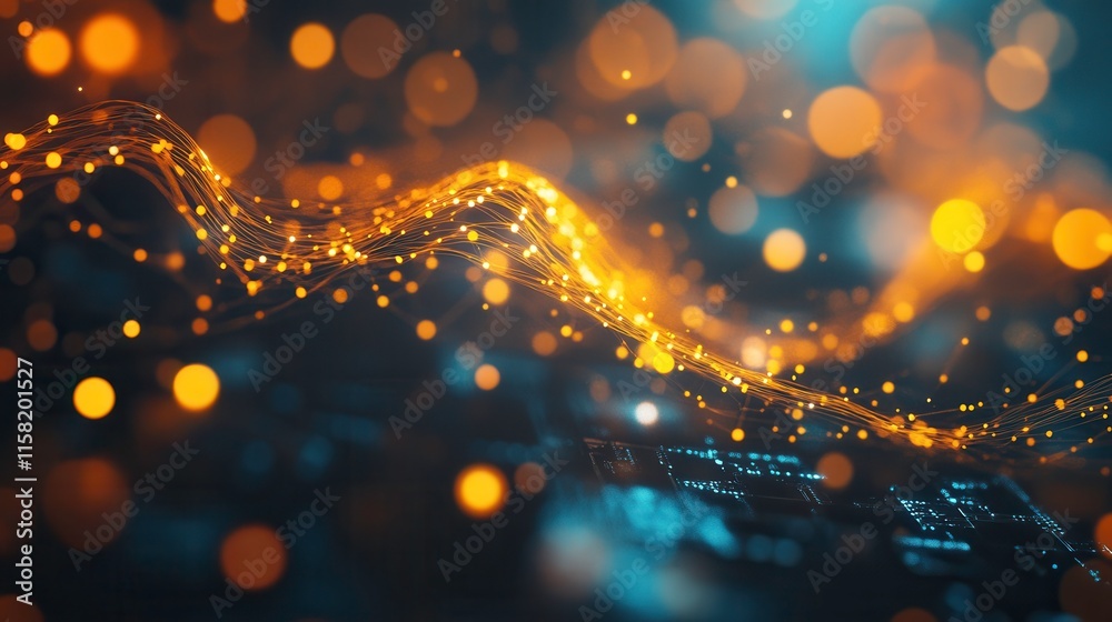 Poster Radiant Quantum State Visual in Computing Context