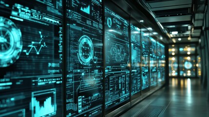 Remote Server Access Control Interface Graphics