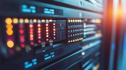 Server Room with Hardware Installation and Tech Upgrades