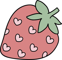 Groovy Valentine's Day Nurse Life Clipart.Retro Nurse Illustrations.