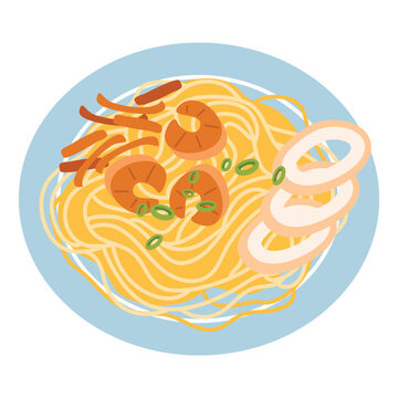 Pancit Canton is Filipino Stir Fried Noodles