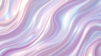 Obraz premium Abstract iridescent pearl texture with flowing colors and a glossy finish, resembling mother-of-pearl.