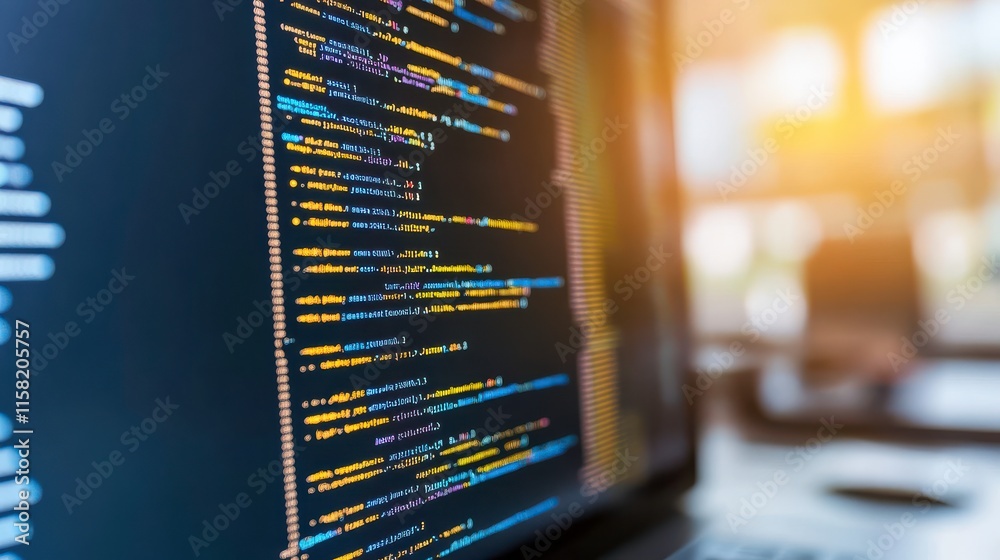 Poster Virtual Software Development Coding Interface