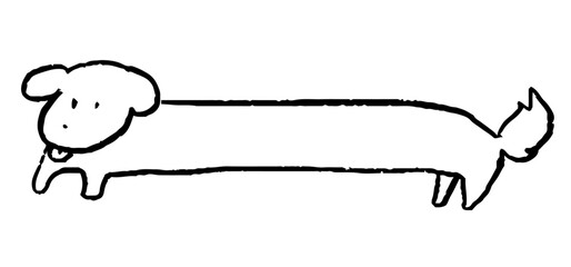 ペン風胴長いぬ