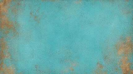 Textured Background with Distressed Turquoise and Rustic Copper Elements