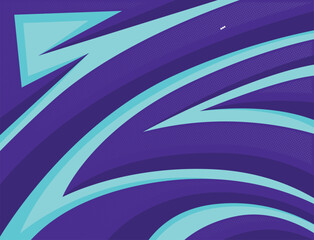 abstract blue sports background with sharp edges, for design elements on racing, gaming and sports themes © mesym