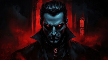 Obraz premium Discovering the World of Legends: The Iconic Dracula and His Curse