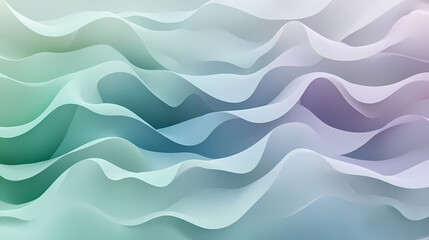 Obraz premium Pastel Wave Abstract Background 