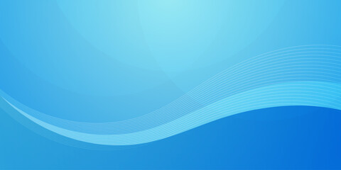 Blue abstract background. Modern circle lines pattern. Minimal geometric abstract Blue background with circle shape and line. Minimal geometric design. Vector illustration