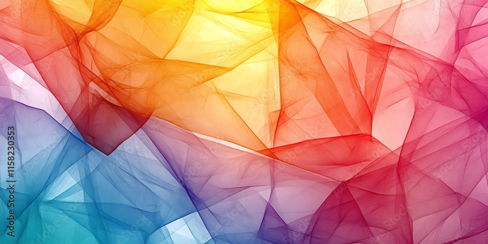 Poster A vibrant abstract background with flowing colors creating a dynamic visual effect.