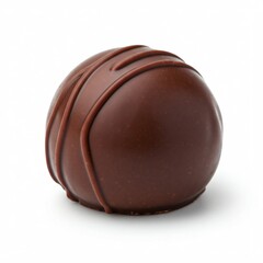 Obraz premium chocolate candy on white background