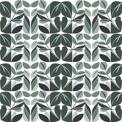 Abstract Leaves Background pattern
