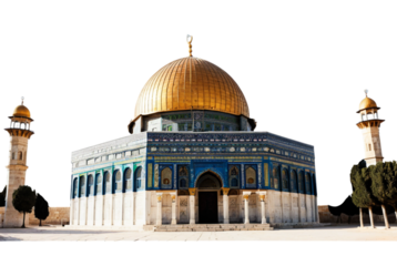 Dome of the rock dome architecture building PNG