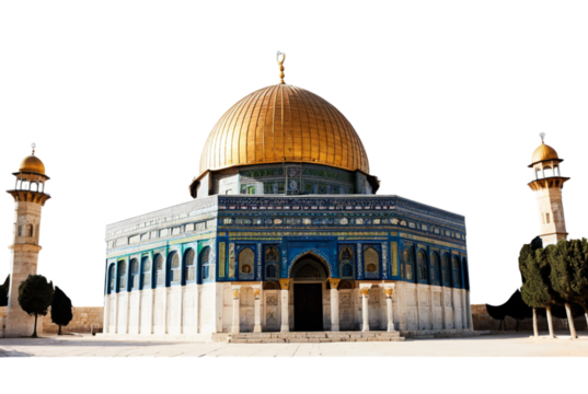 Dome of the rock dome architecture building PNG