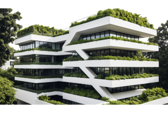 Modern architectural design PNG