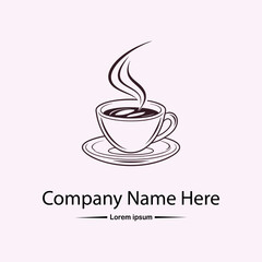 Coffee shop logo