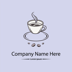 Coffee shop logo
