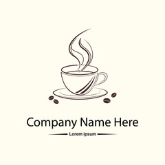 Coffee shop logo
