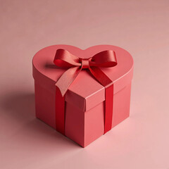 A romantic heart-shaped box filled with delicious homemade cookies, perfect for celebrating love and affection on Valentine's Day