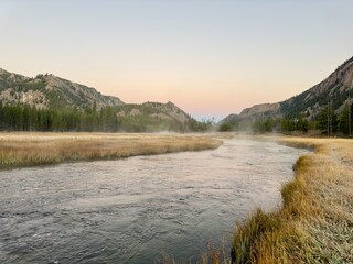 Yellowstone National Park Sunrise
