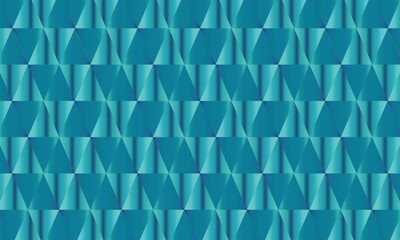 Abstract geometric blue cyan color background