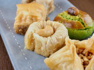 튀르키예 전통음식 다양한 바클라바, 후식