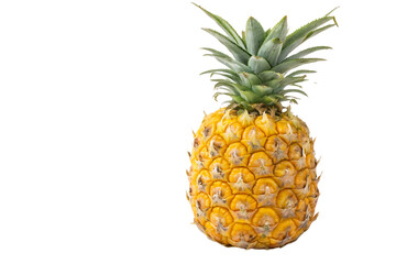 Pineapple. On a transparent background. Png file