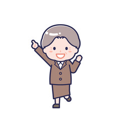 スーツ／シニア／女性 05