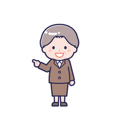 スーツ／シニア／女性 16