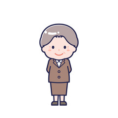 スーツ／シニア／女性 28