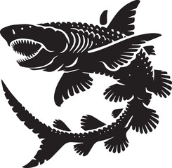 illustration of a shark