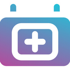 calendar days icon element for design