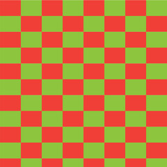  Abstract background of red and green squares
