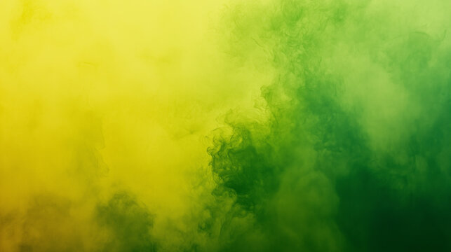 Abstract green and yellow background with soft gradient, beautiful wallpaper for your design project. The image can be used as an element in the design of packaging or presentation, banner concept