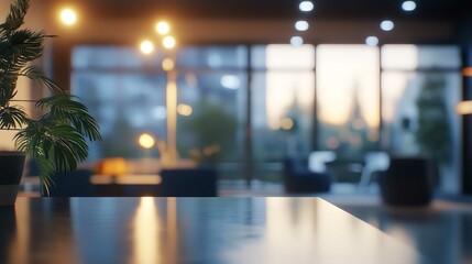 Beautiful Blurred Background of a Light Modern Design