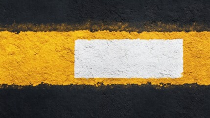 Fototapeta premium Traffic safety markings urban street photography city environment ground level visual awareness