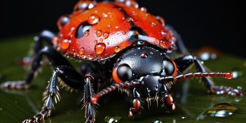 ladybird on a leaf