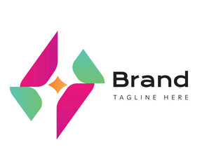 Star logo icon design template elements. Usable for Branding and Business Logos.