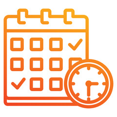 Schedule icom element for design