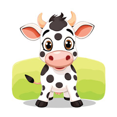 Cute Cartoon Animal Vector Illustration