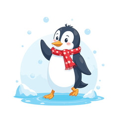 Cute Cartoon Animal Vector Illustration