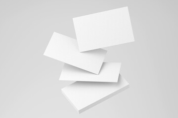 Business Card Mockup for Branding and Presentation Design