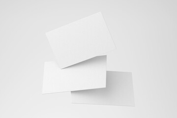 Business Card Mockup for Branding and Presentation Design