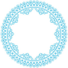 Beautiful flower art and mandala vector design