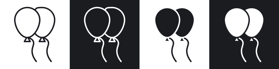 Balloons icon pack for app and website ui designs.